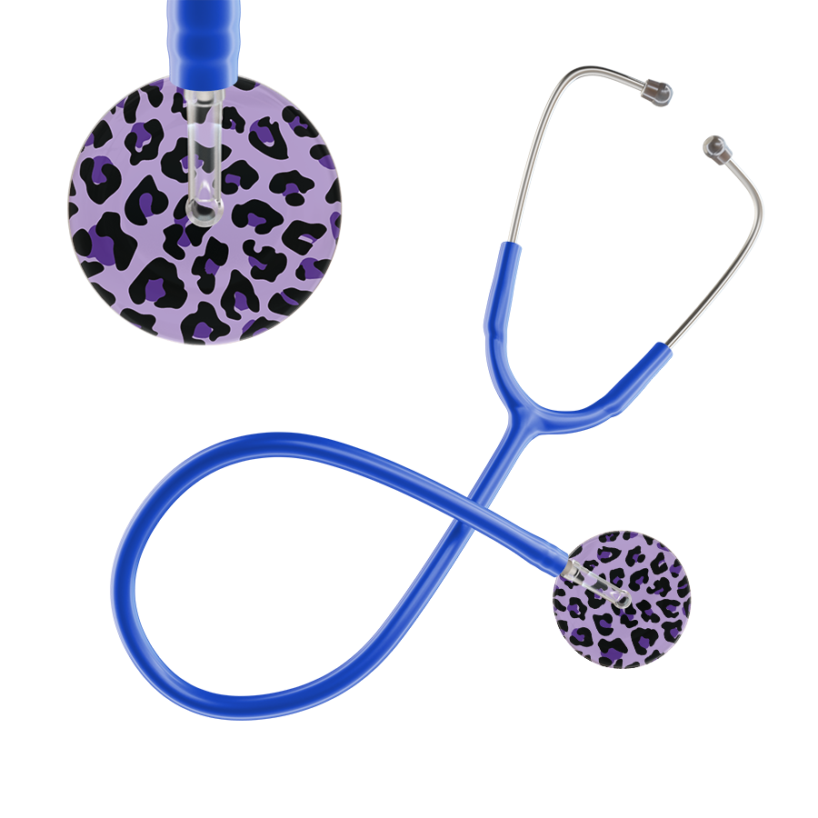 Leopard Pattern Stethoscope - Leopard Print