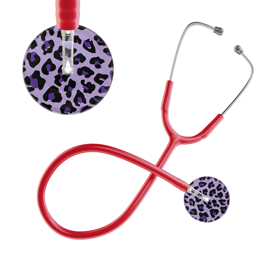 Leopard Pattern Stethoscope - Leopard Print