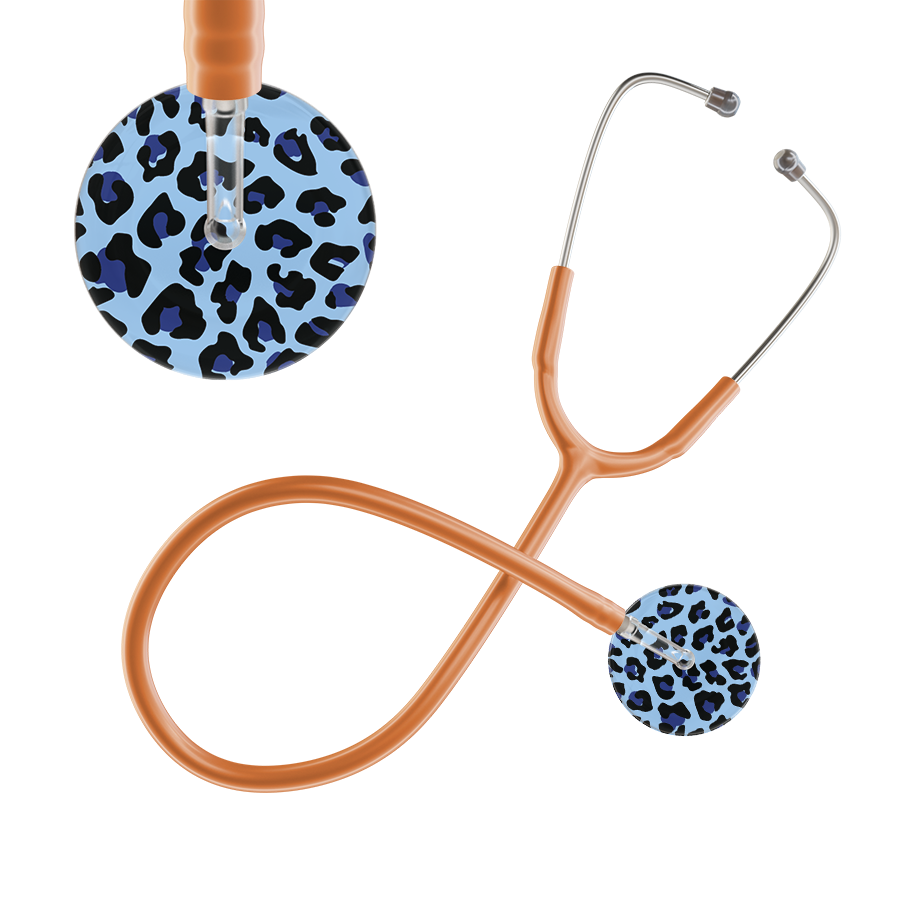 Leopard Pattern Stethoscope - Leopard Print