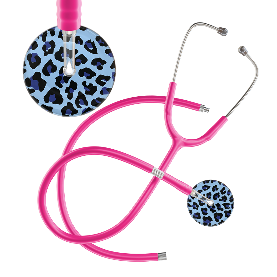 Leopard Pattern Stethoscope - Leopard Print