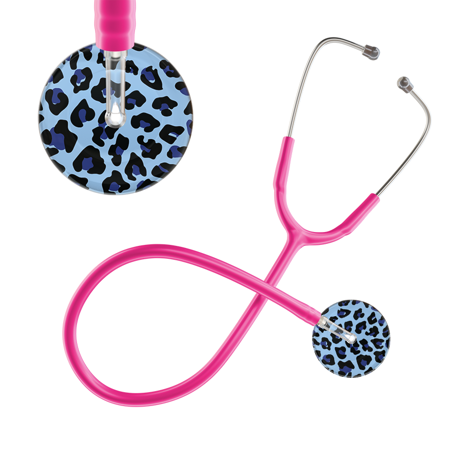 Leopard Pattern Stethoscope - Leopard Print