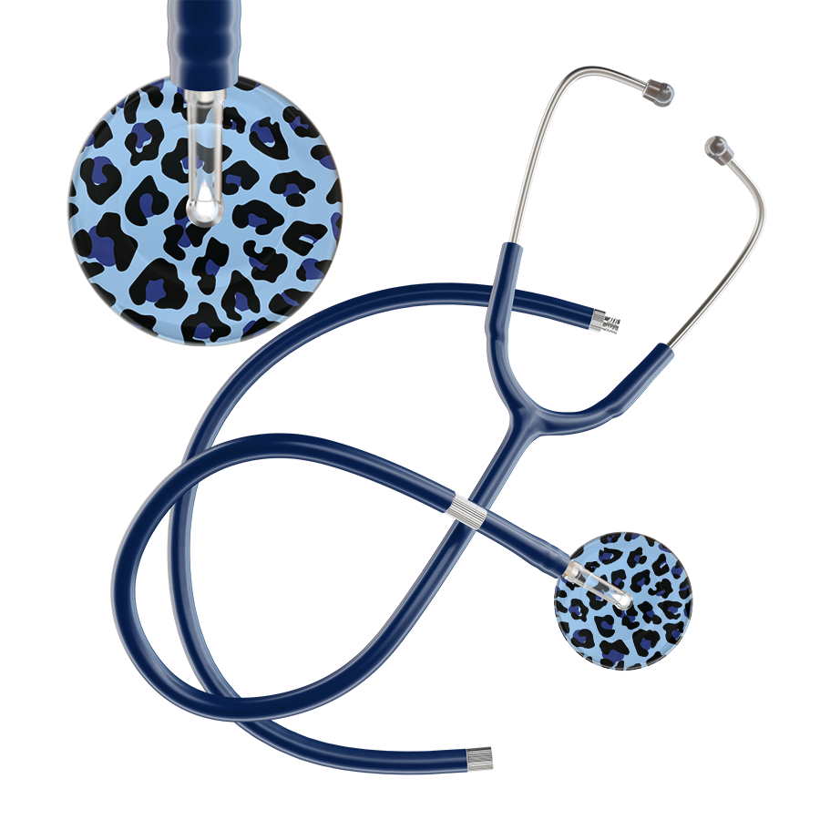 Leopard Pattern Stethoscope - Leopard Print