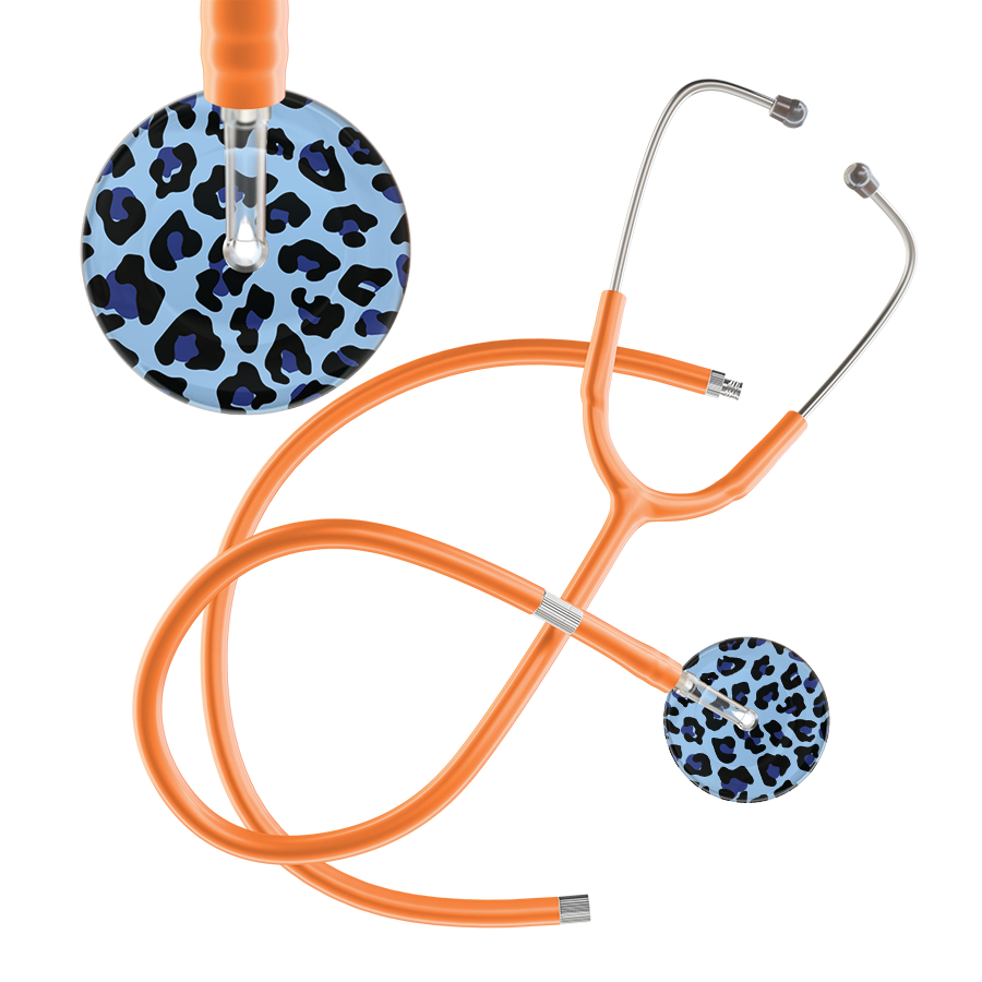 Leopard Pattern Stethoscope - Leopard Print