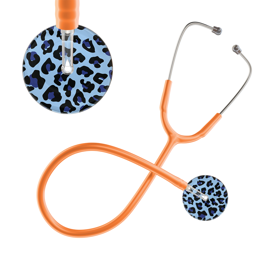 Leopard Pattern Stethoscope - Leopard Print