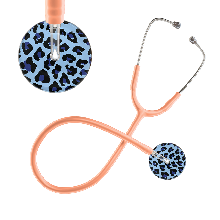 Leopard Pattern Stethoscope - Leopard Print