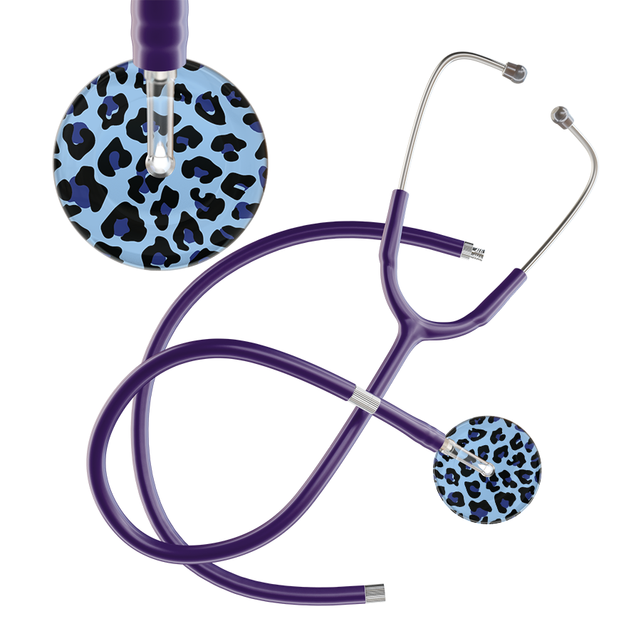Leopard Pattern Stethoscope - Leopard Print