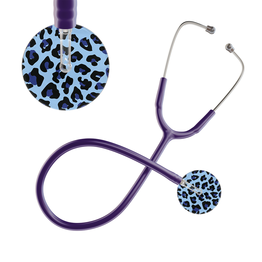 Leopard Pattern Stethoscope - Leopard Print