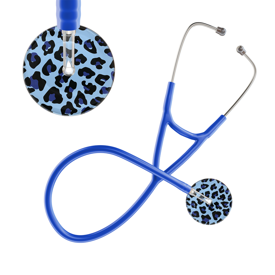 Leopard Pattern Cardiology Stethoscope - Leopard Print