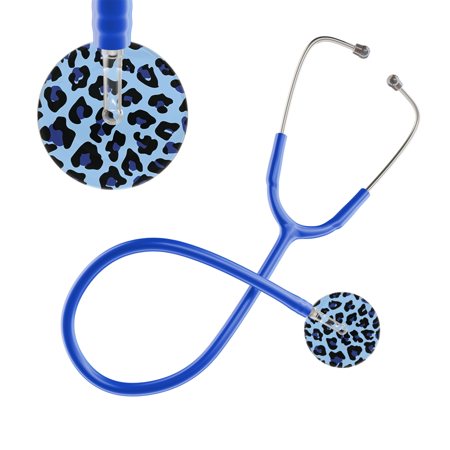 Leopard Pattern Stethoscope - Leopard Print