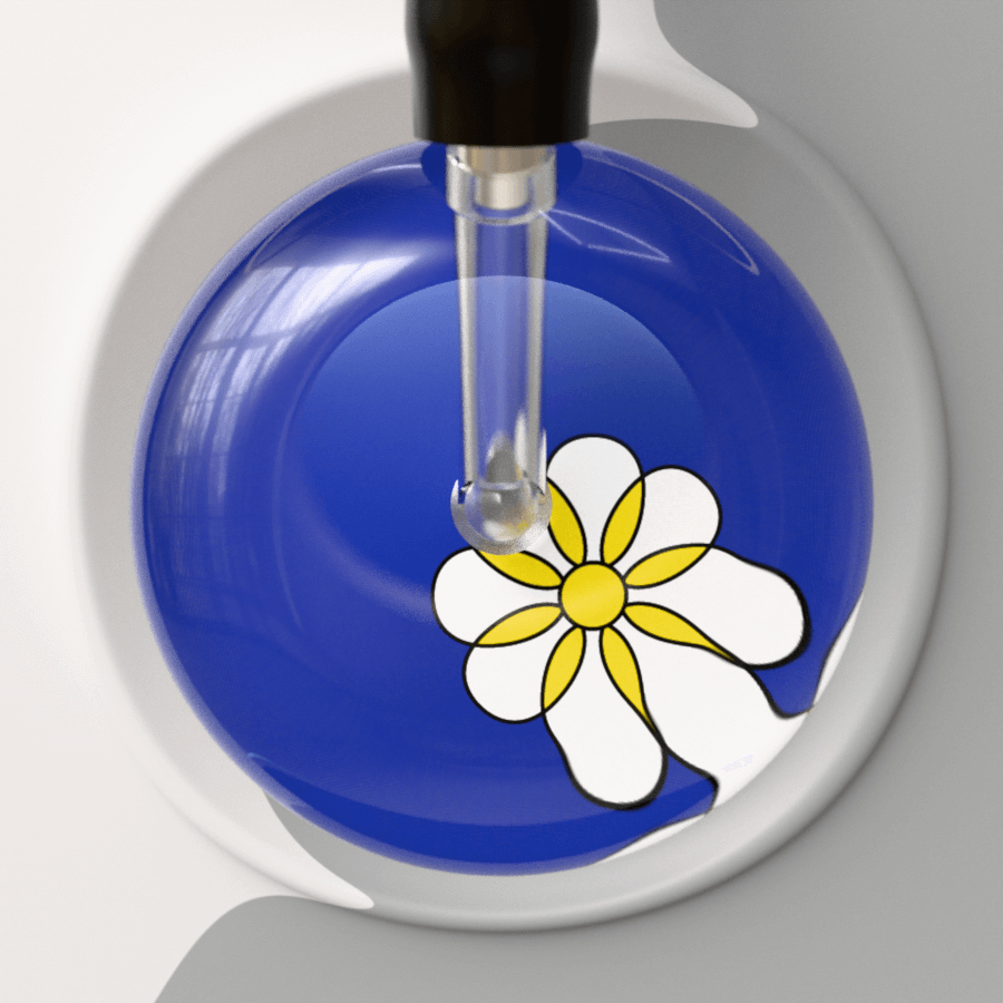 Ultrascope Single Stethoscope Rosette Flower Stethoscope