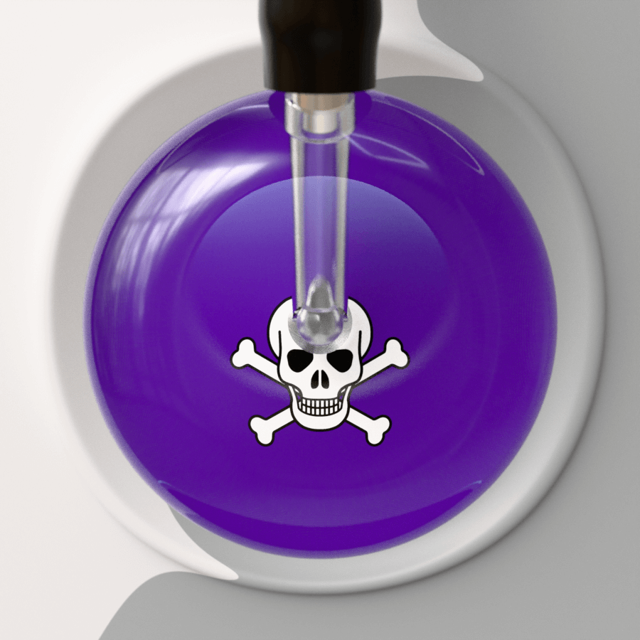 Ultrascope Single Stethoscope Skull & Crossbones Stethoscope