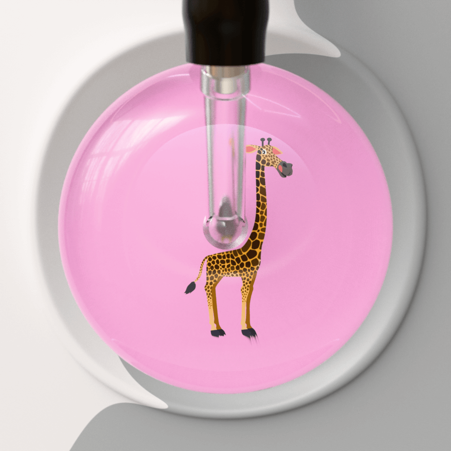 Cartoon Giraffe Stethoscope