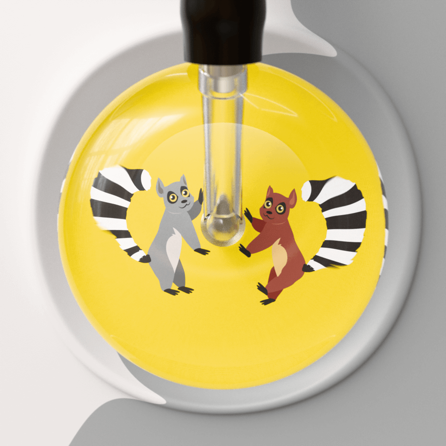 Ultrascope Single Stethoscope Lemur Design