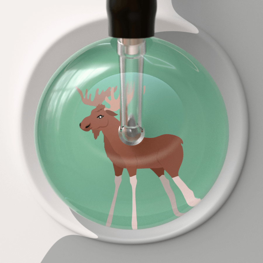 Ultrascope Single Stethoscope Moose Design