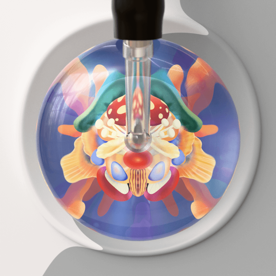 Ultrascope Single Stethoscope Flora - Fall Seasonal Stethoscope Design