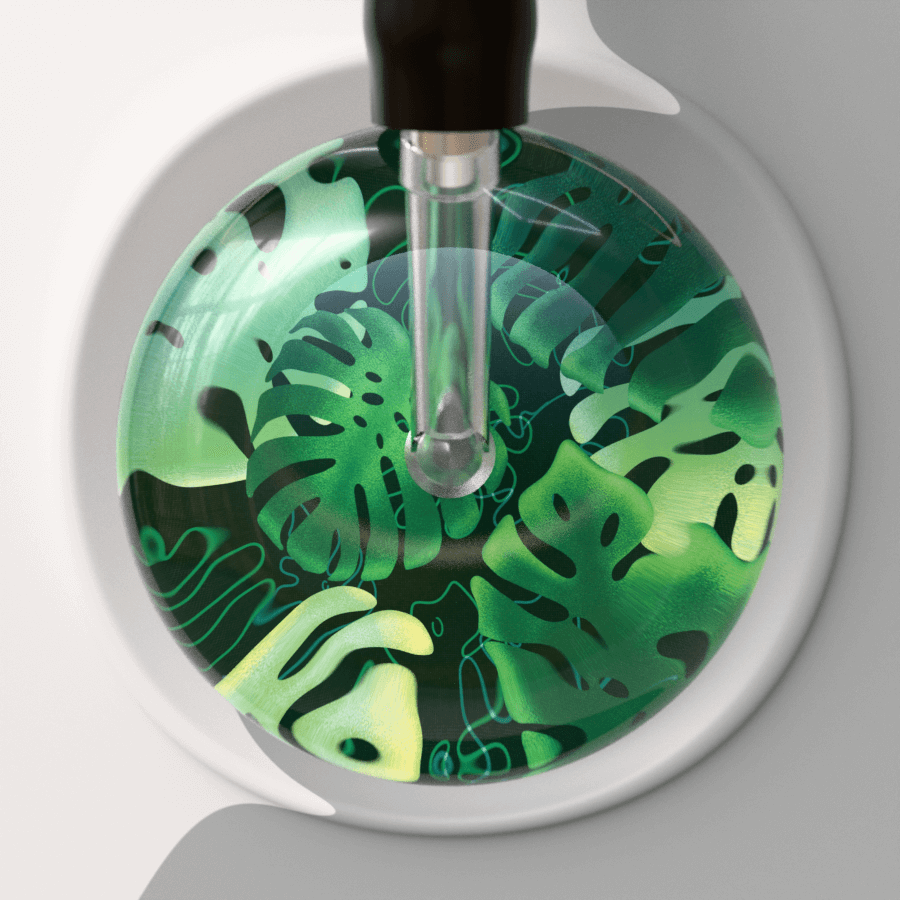 Monstera Leaf Stethoscope