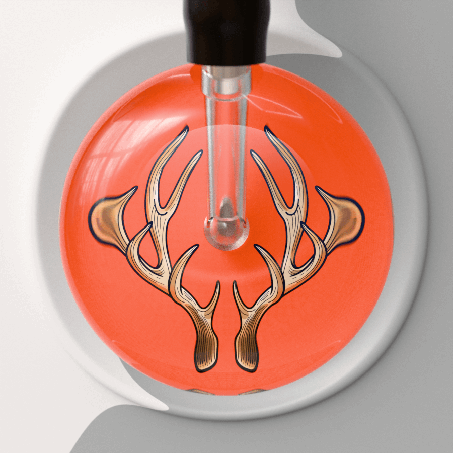 Ultrascope Single Stethoscope Antlers - Deer Design Stethoscope