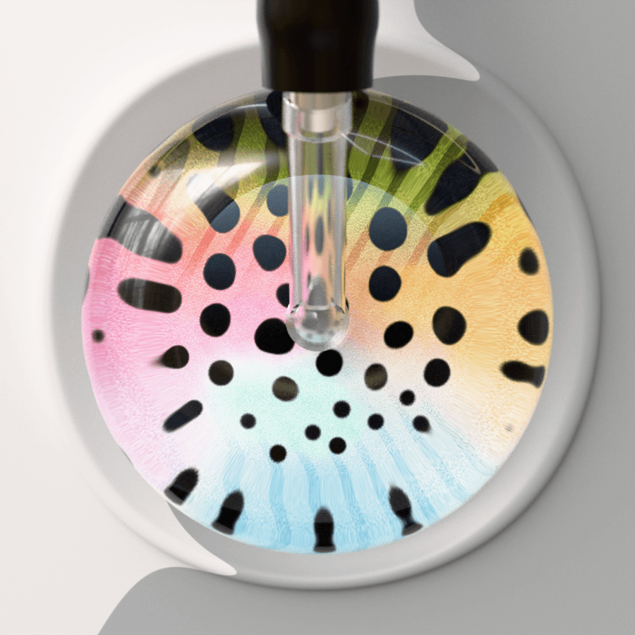 Ultrascope Single Stethoscope Trout Pattern Stethoscope - Trout Print