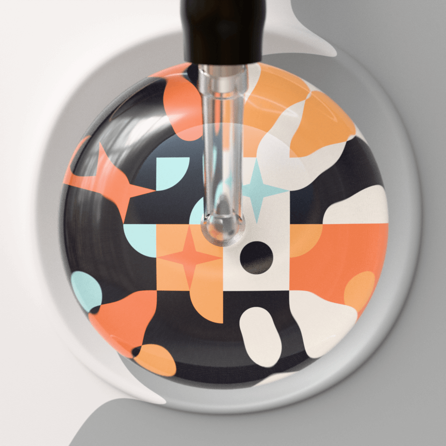 Mosaic Stethoscope - Geometric Design