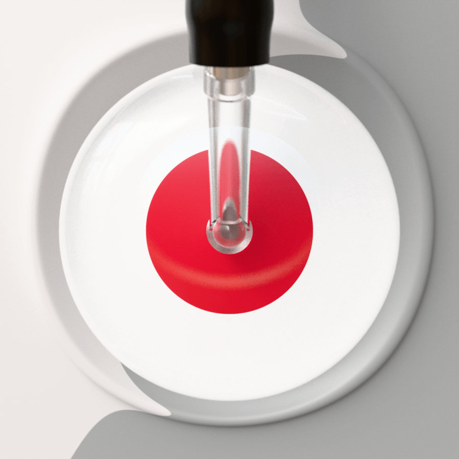 Ultrascope Single Stethoscope Nisshōki 日の丸 - Japanese Flag Stethoscope