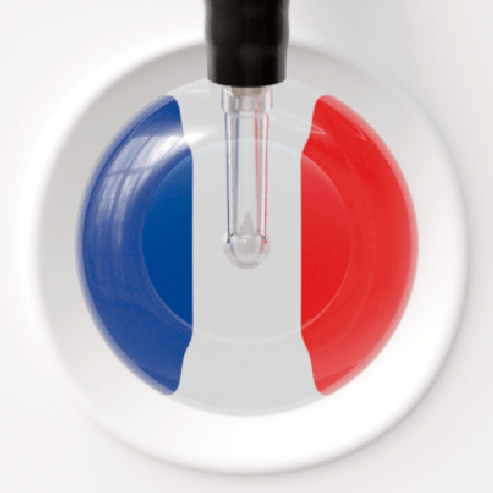 FRANCE Drapeau FRAN AIS Vinyle Sticker Autocollant 100mm x1+2 FRANCE Drapeau FRAN AIS Vinyle Sticker Autocollant 100mm x1+2