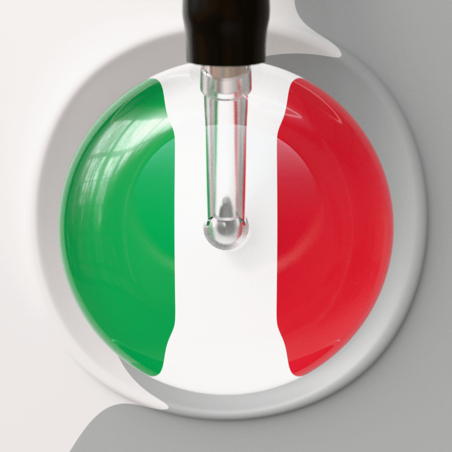 Ultrascope Single Stethoscope Il Tricolore Italiano - Italian Flag Stethoscope