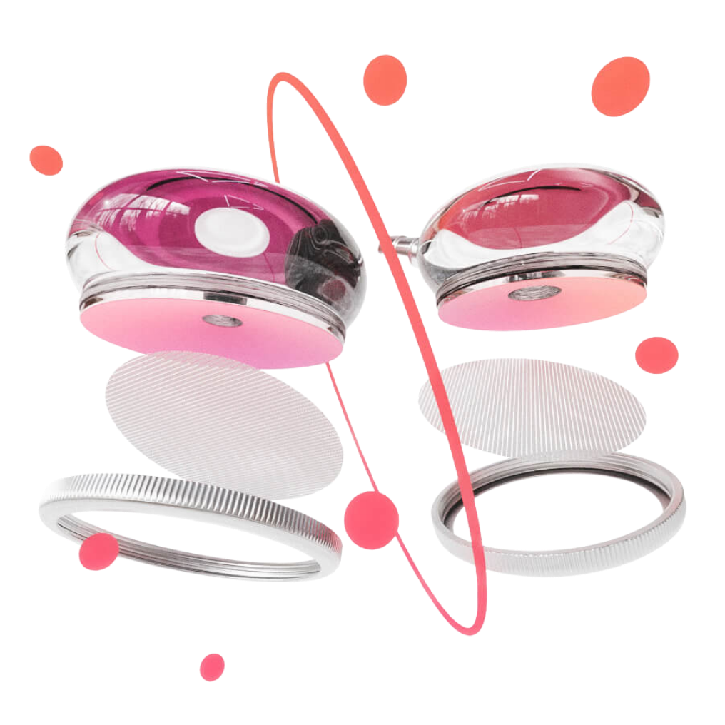 Parts of the stethoscope head design