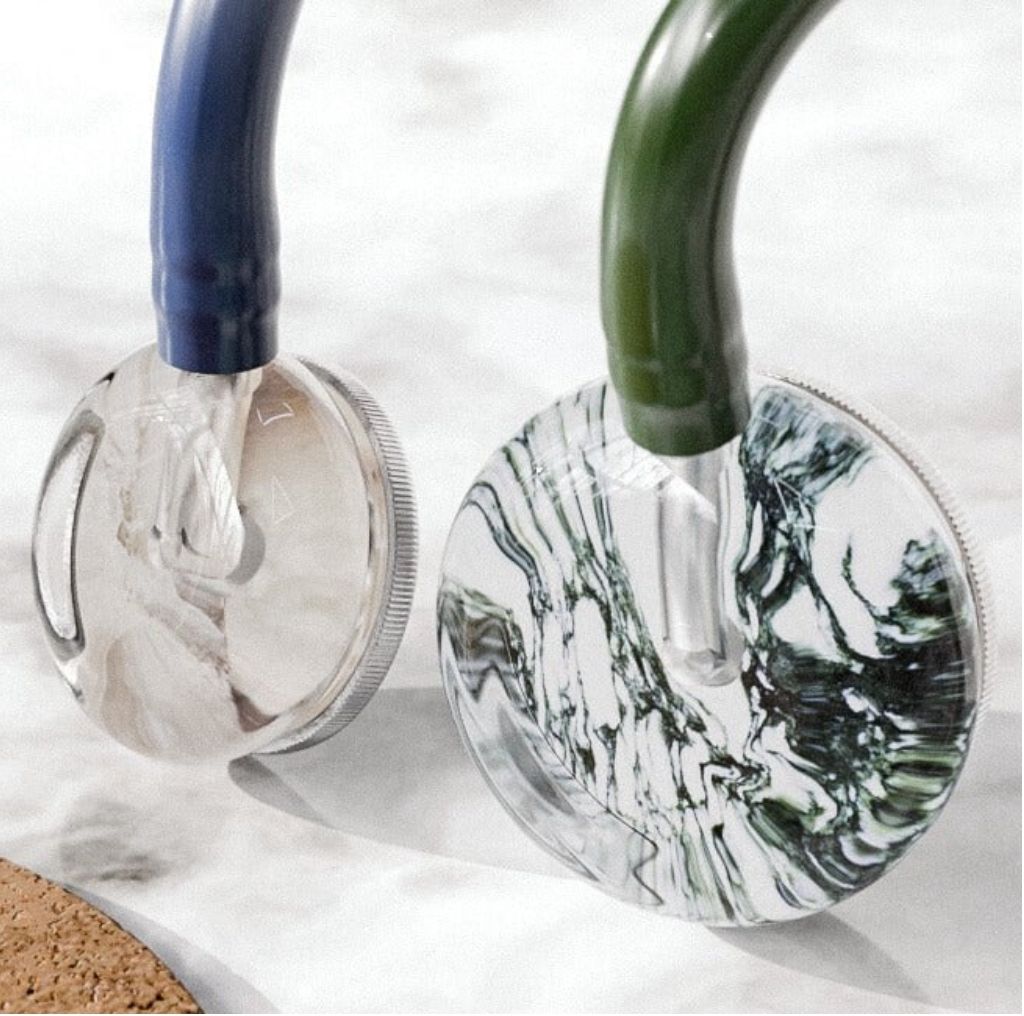 Marble stethoscope designs