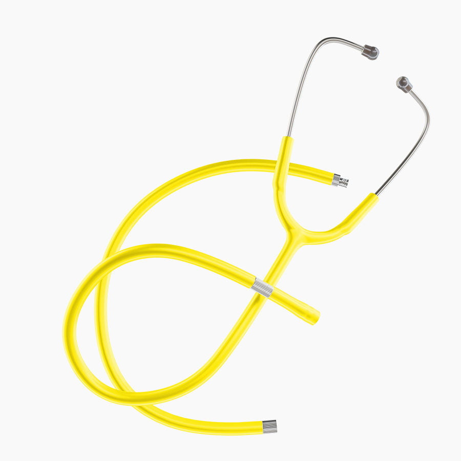 Ultrascope Stethoscope Tubing Standard / Single Stethoscope Yellow Tubing Set