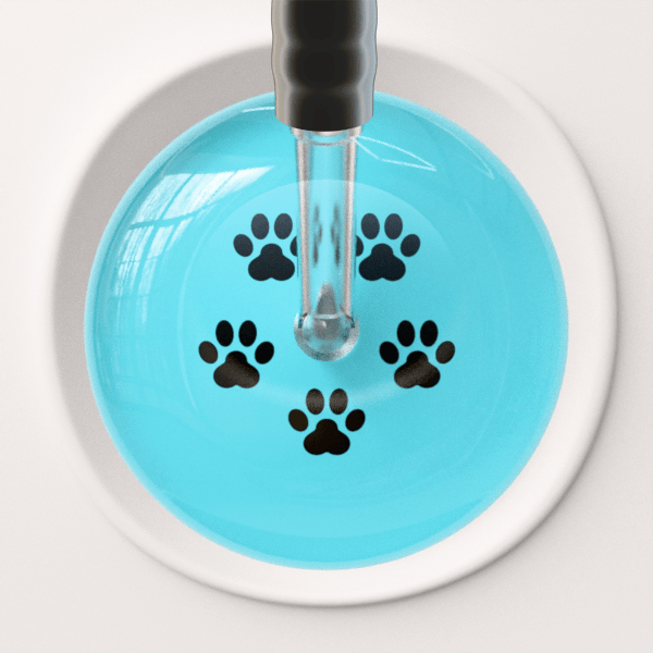 Ultrascope Single Stethoscope Black Paw Print Light Background Stethoscope