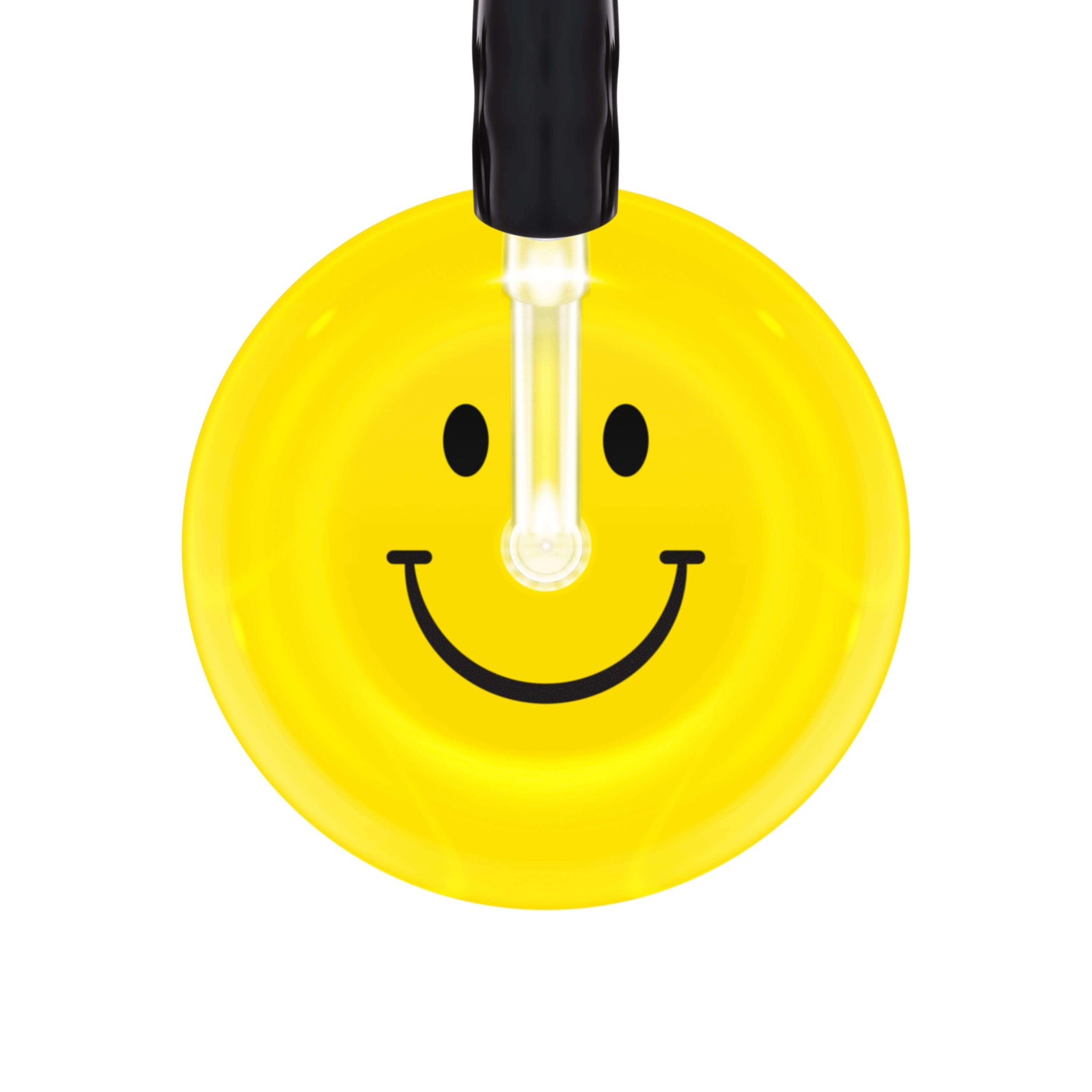 Yellow Smiley - Ultrascope Single Stethoscope - Custom Painted