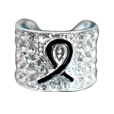 Ultrascope Charm Black Ribbon Stethoscope Charm