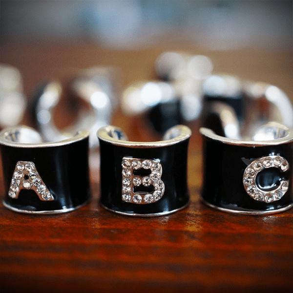 Ultrascope Charm Monogram (Crystal) Stethoscope Charm